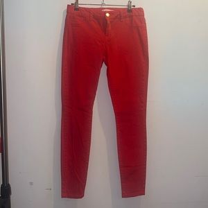 Red pants